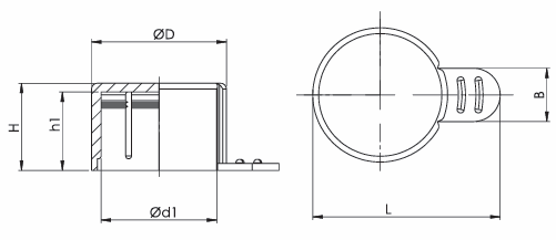 T5002ED030 teknik çizim