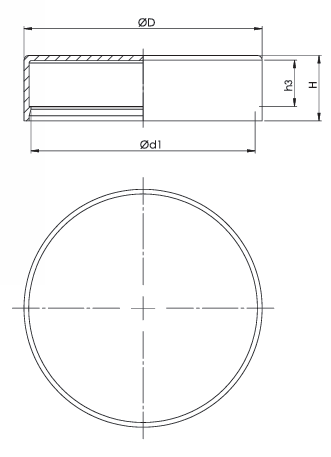 T4006ER200X teknik çizim