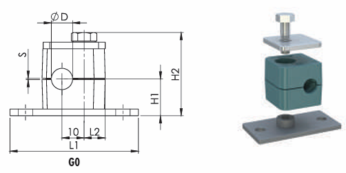 114G0-1000 teknik çizim