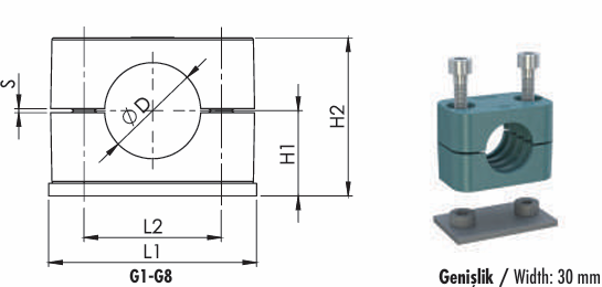 111G4-2690 teknik çizim