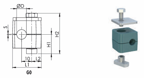 116G0-640 teknik çizim