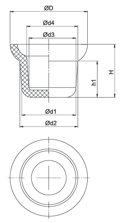 T1001VR116X teknik çizim