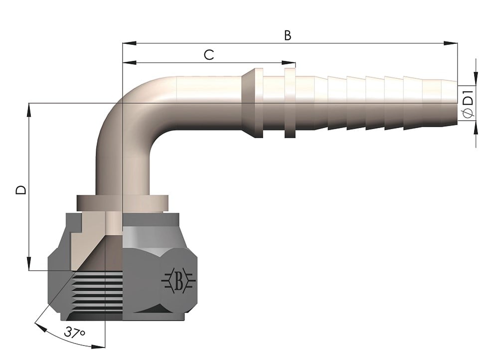 WS90 teknik ölçü resmi
