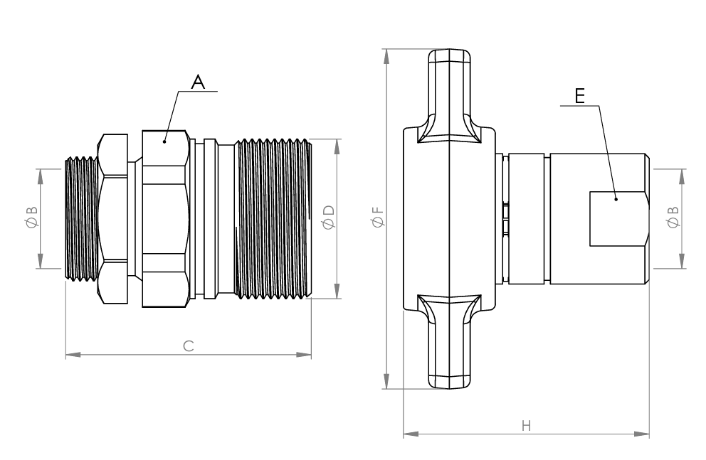 QC-EST-20A-G34 teknik çizim
