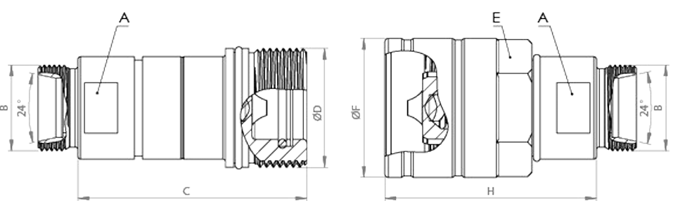 QC-STC-10A-M12L teknik çizim