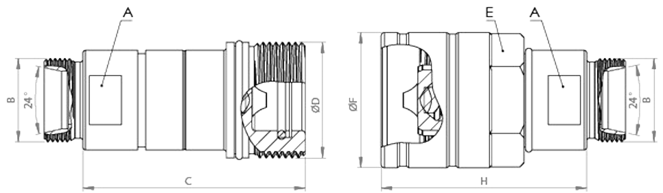 QC-STC-10A-M12S teknik çizim