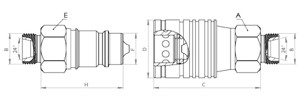 PP-12A-12S teknik çizim