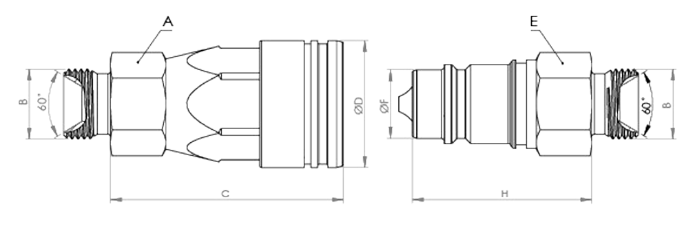 QCA-10A-MG38 teknik çizim