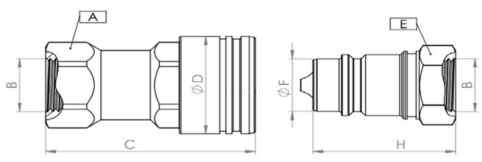 SQCA-10A-G38 teknik çizim