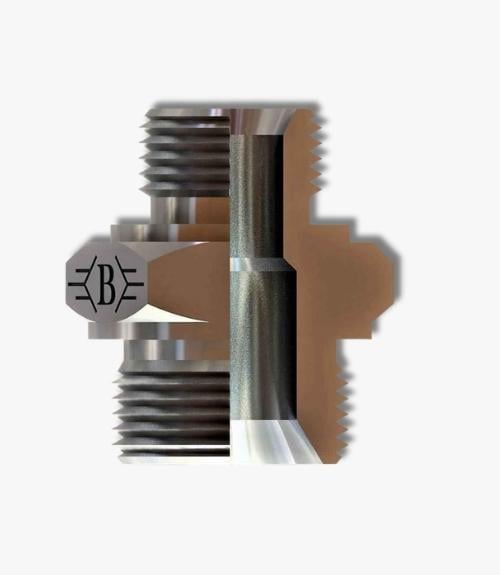 R1/8-28 R1/8-28 BSP 60-BSP 60 ARA NİPEL RAKOR