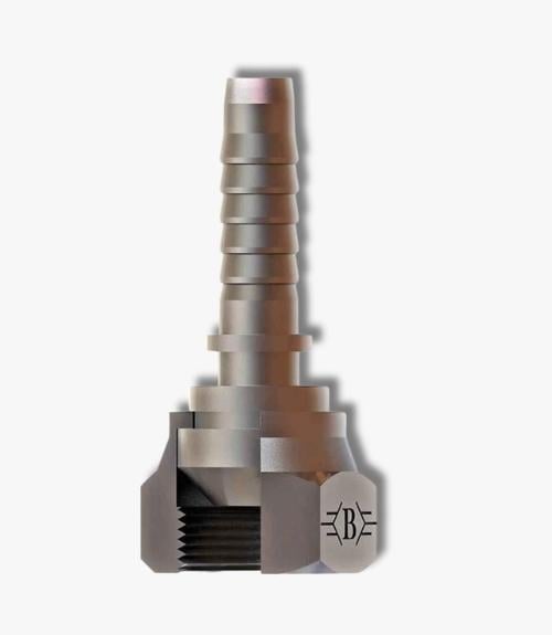 3/16 R1/8''-28 BSP SOMUNLU DÜZ RAKOR