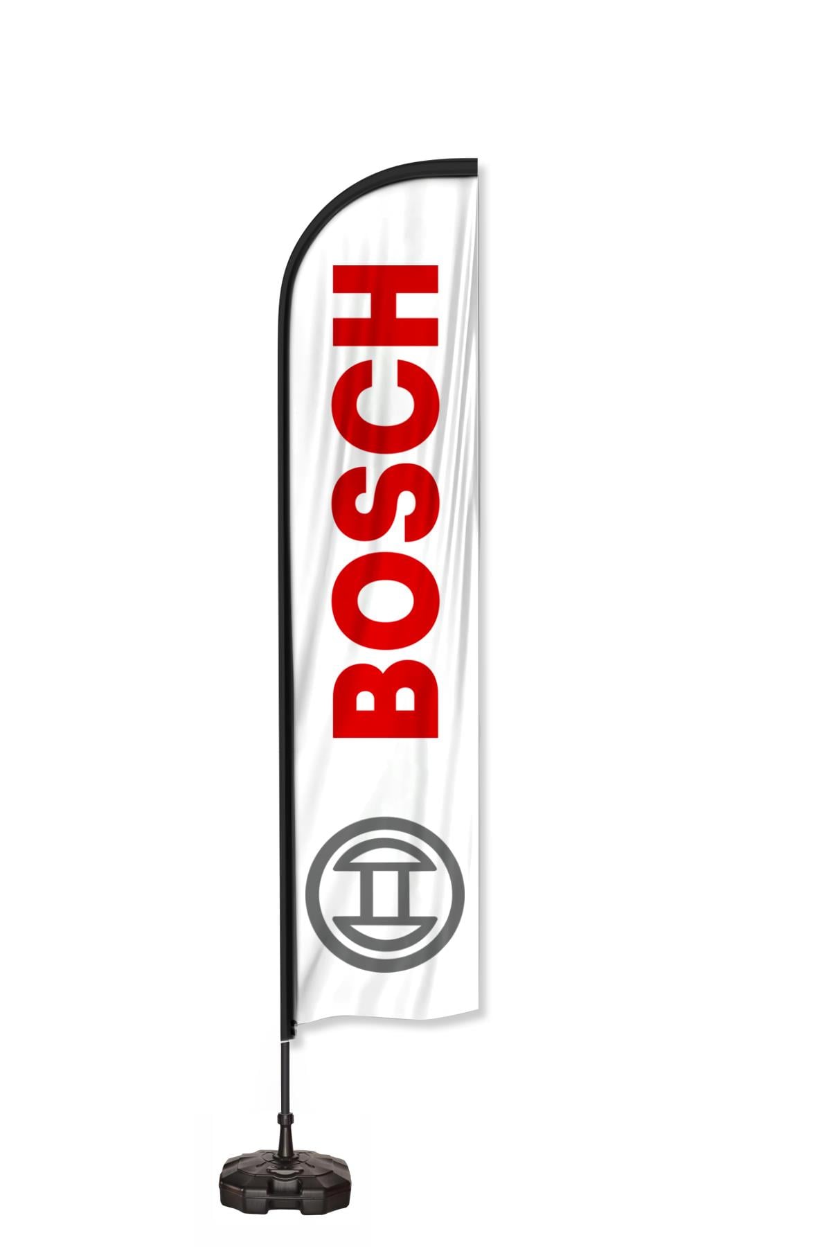 Bosch Logolu Yelken Bayrak Set