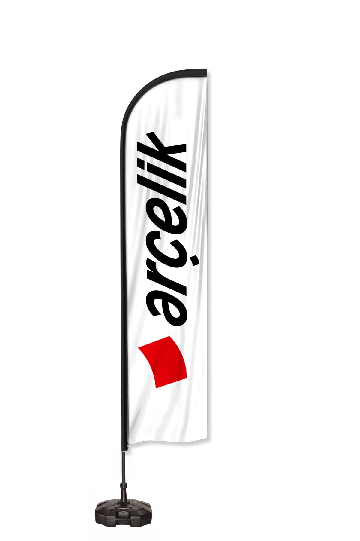 Arçelik Logolu Yelken Bayrak Set