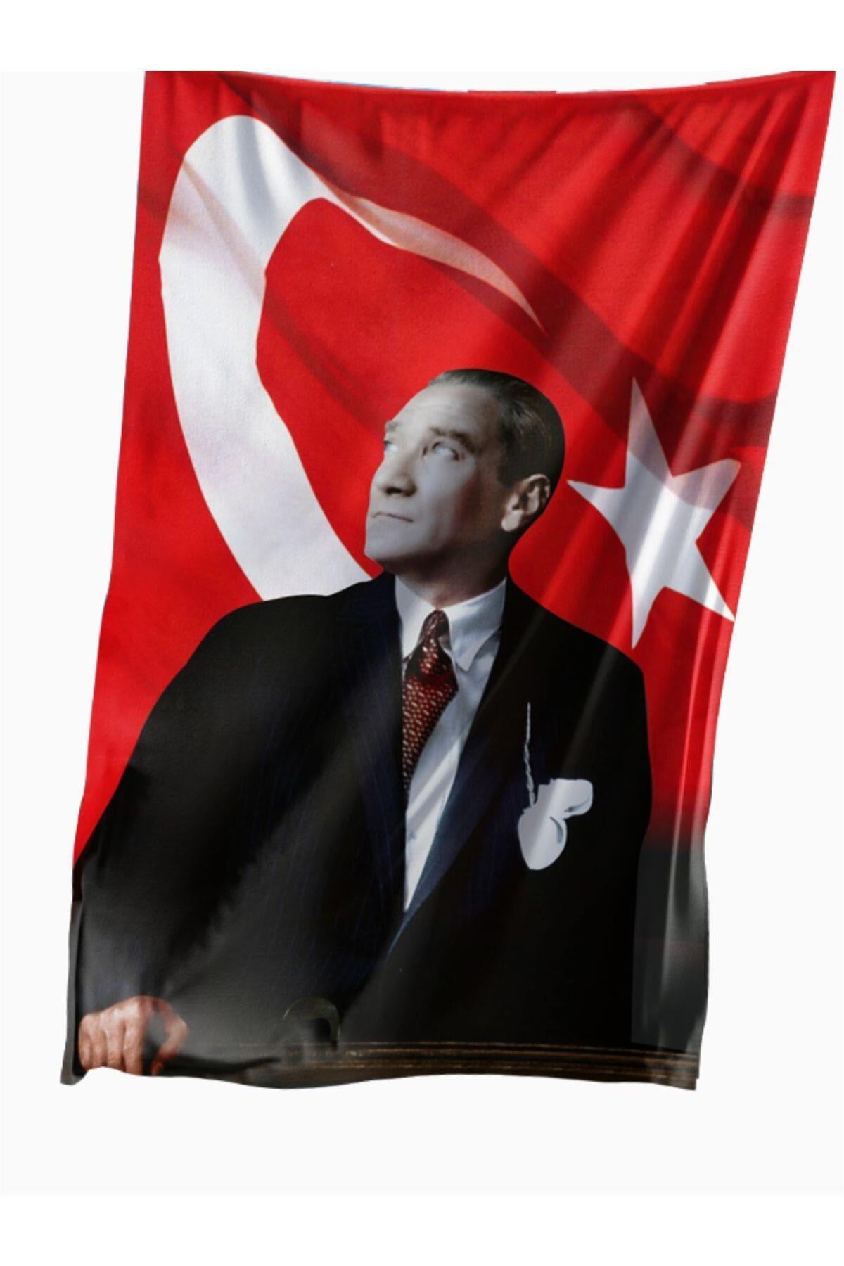 Atatürk Posteri 1000x1500 mt. 1. Kalite Raşel Kumaş