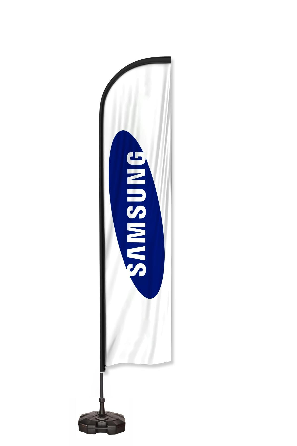 Samsung Logolu Yelken Bayrak Set