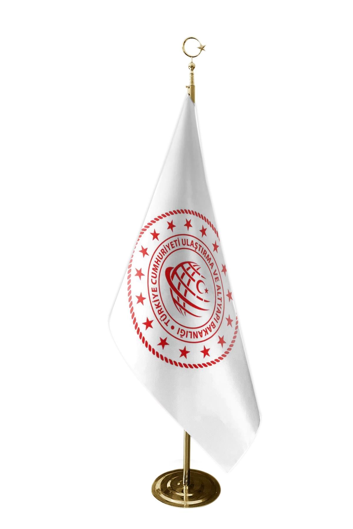 Ulaştırma ve Altyapı Bakanlığı- Kurum Makam Bayrağı (Gold Set)