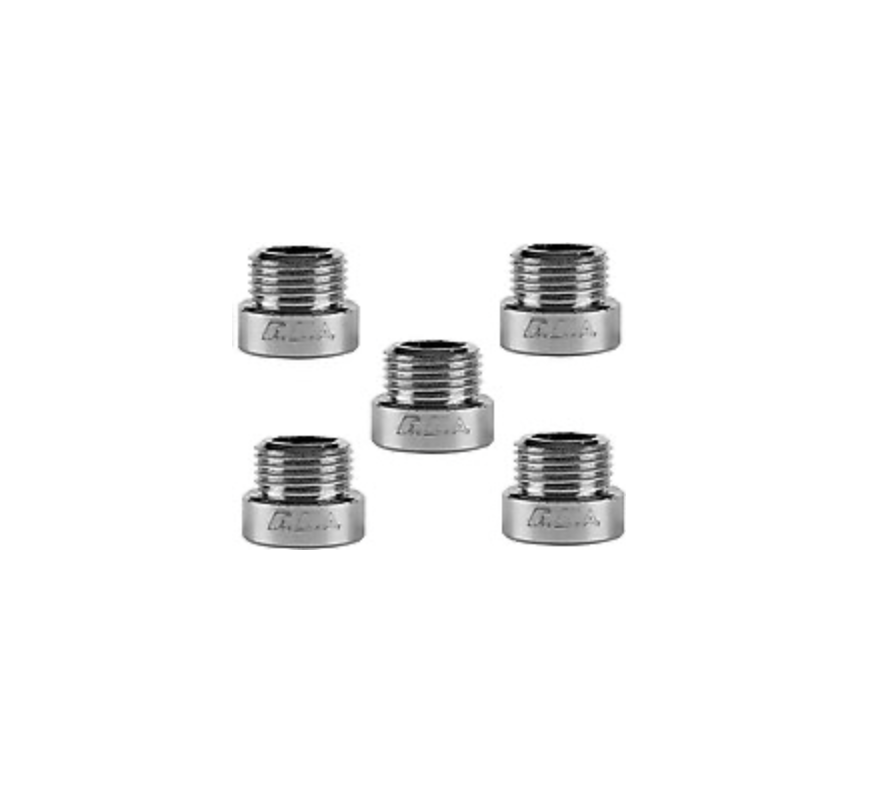 5 Adet ECA 1/2 1 cm Uzatma Krom (Musluk Uzatma 102134013 Pirinç E.C.A