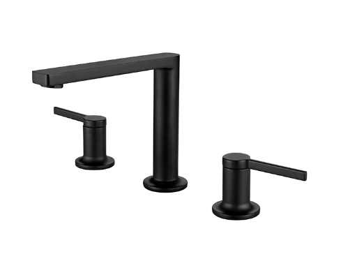 Bold 3 Delikli Lavabo Bataryası Siyah 910561B