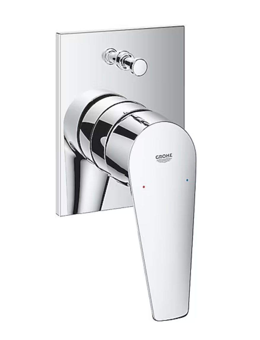 Grohe 29353001 Bauedge Tek Kumandalı Banyo Bataryası