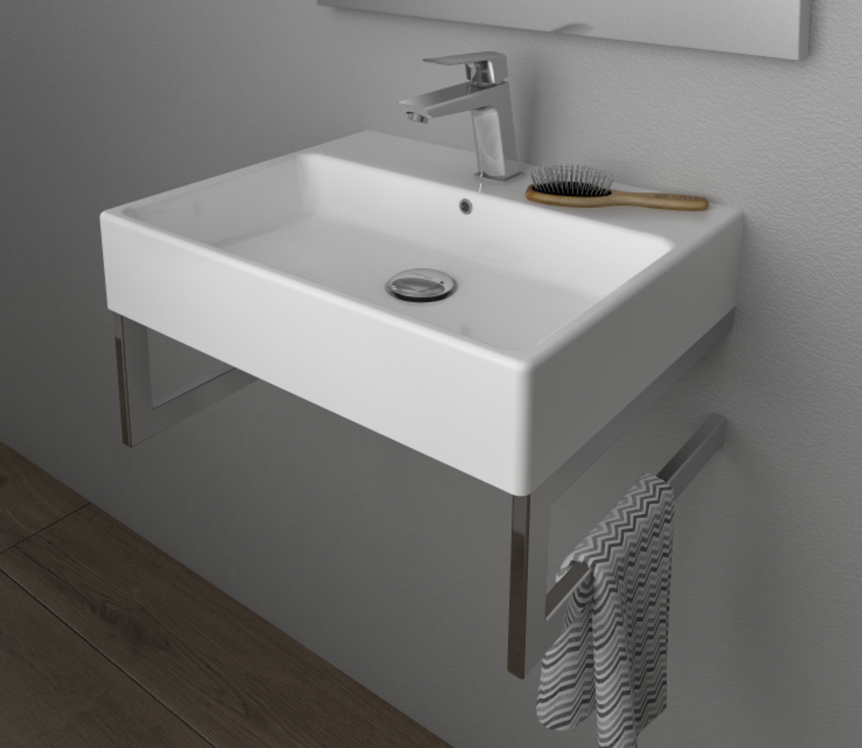 Next 40x50 cm Lavabo ve Montaj Aparatlı Havluluk NX242