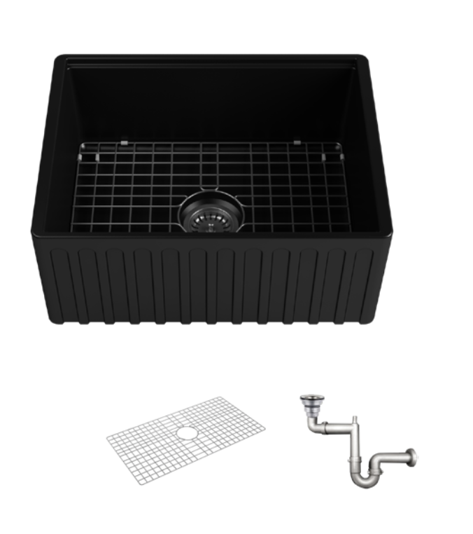 Ravenna Tek Hazneli Eviyesi 61 Cm, Siyah 10RVS1161