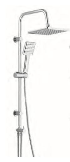 Tepe Duş Seti Rain Plus Tetra 53236