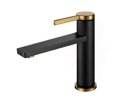 Bold Lavabo Bataryası Siyah-Mat Altın 910521BM