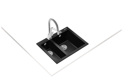 ForSquare 590 Çift Hazneli Tegranite+ Eviye 115260019