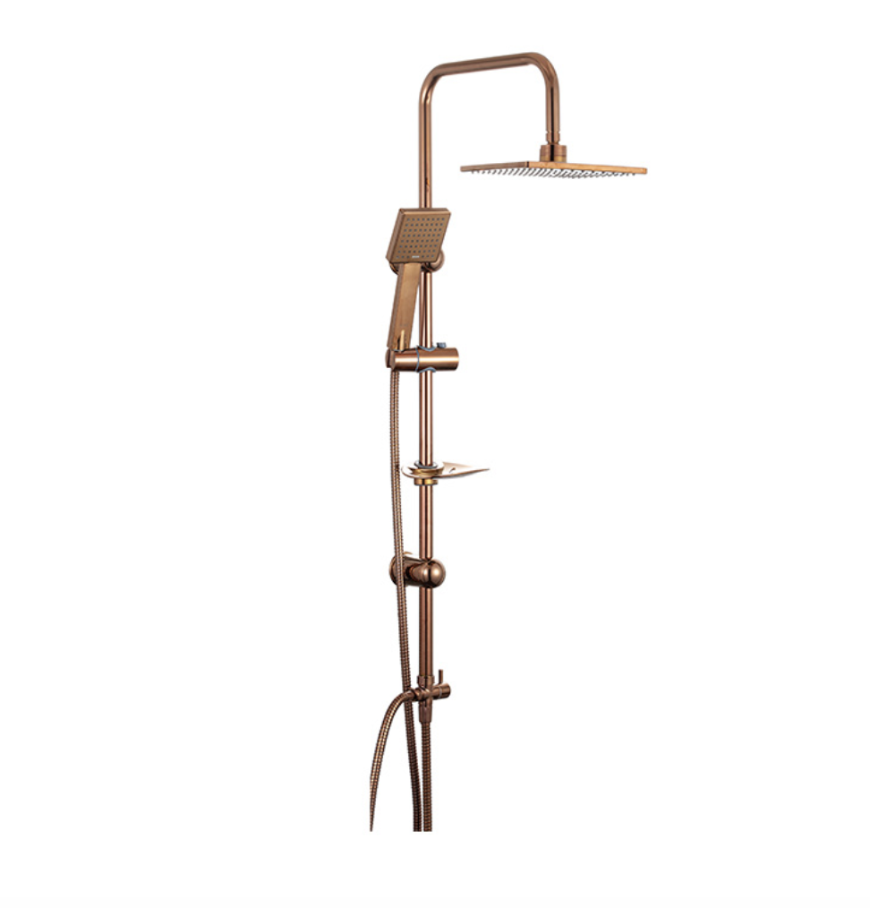 Aqua Duş Ünitesi Parlak Bakır 440538