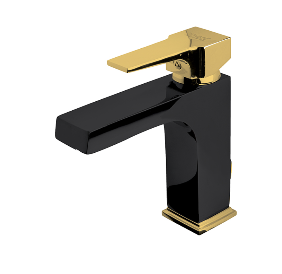 Aqua Lavabo Bataryası Siyah / Altın 941521BG