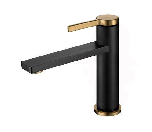 Bold Lavabo Bataryası Siyah-Mat Altın 910521BM