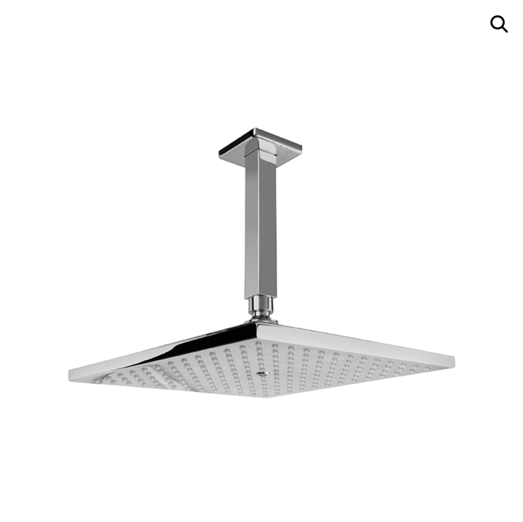 Corner Slim Tavandan Ayarlı Duş Başlığı-Krom-Metal 470532