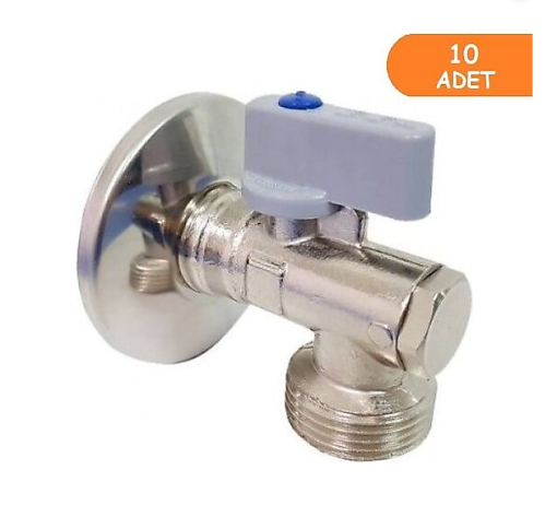 E.C.A. 602111059 10 Adet Mini Çamaşır Makine Musluğu