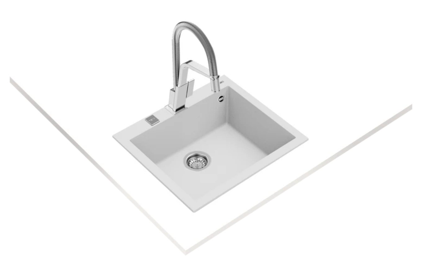 ForSquare 50.40 Tek Hazneli Tegranite+ Eviye 115230009