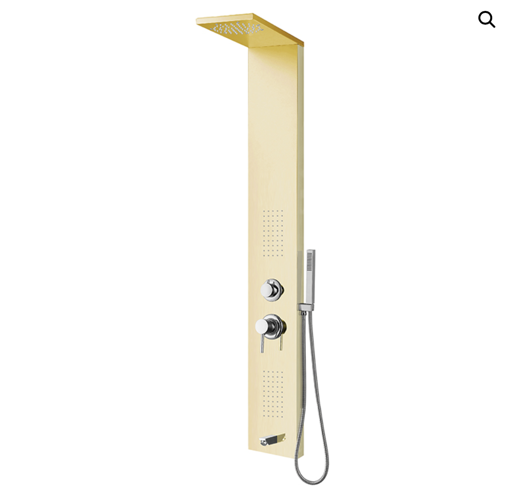 Idea Gagalı Duş Paneli-Altın 440498G