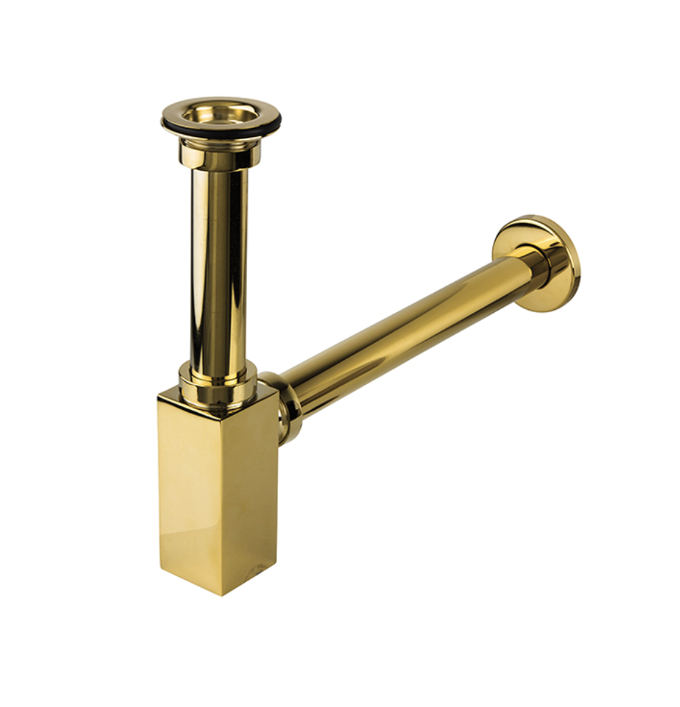 Sifon Takımları Corner Lavabo Sifonu Altın 760521G