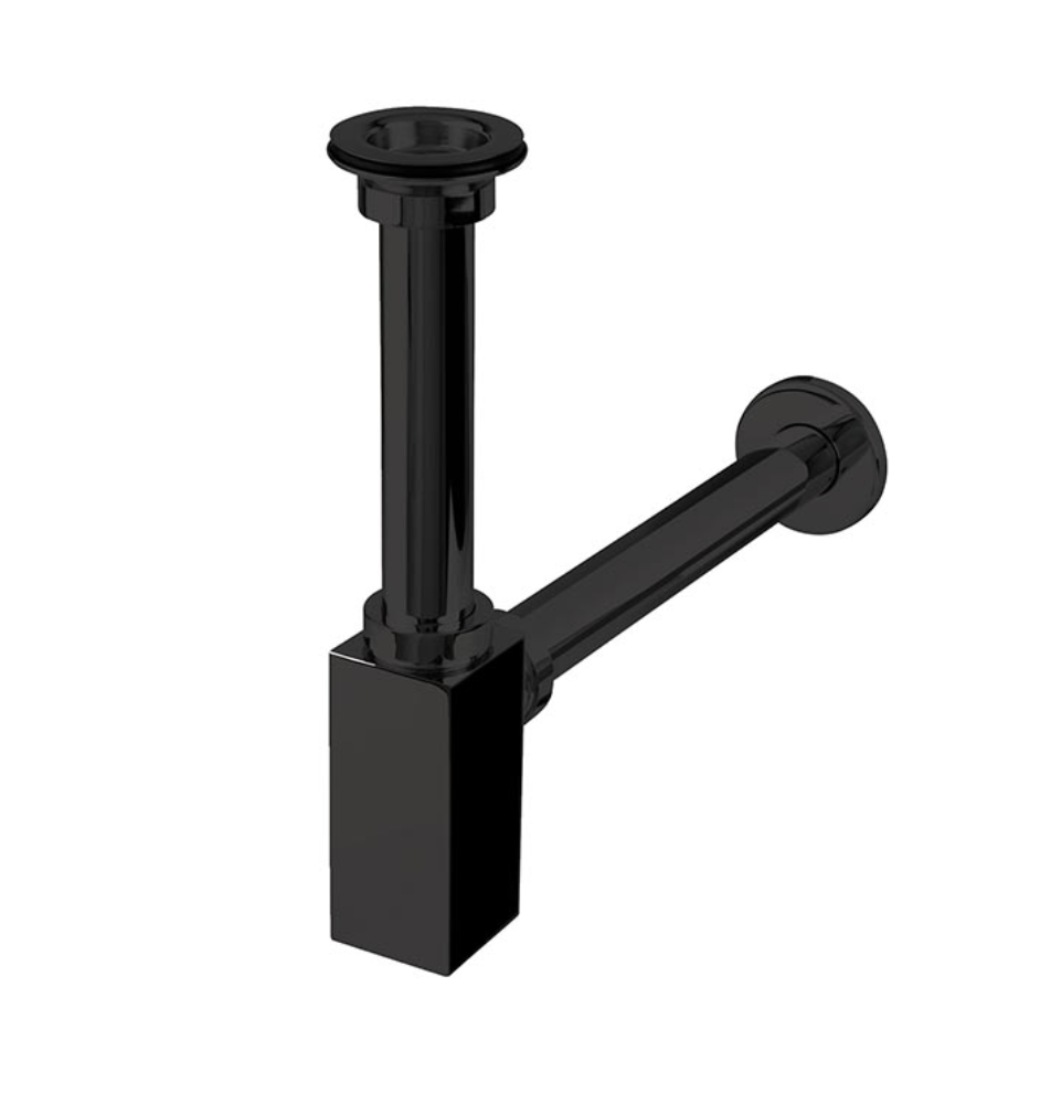 Sifon Takımları Corner Lavabo Sifonu Siyah 760521B