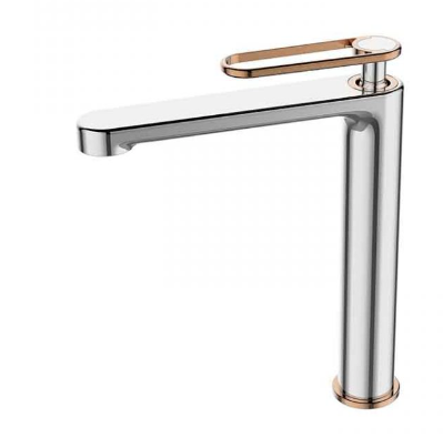 Zeta Çanak Tipi Lavabo Bataryası Krom/Bakır 671001