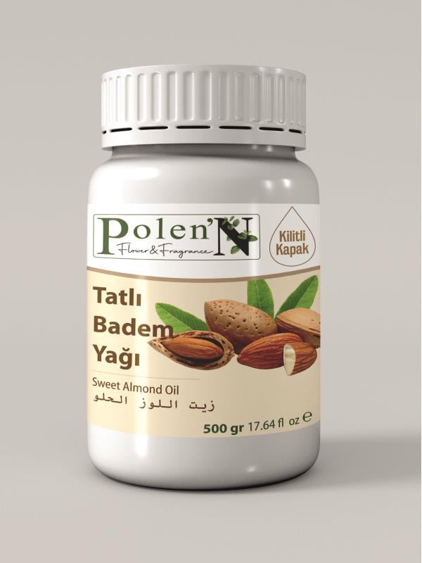 Tatlı Badem Yağı 500 Gr. Saf Hammadde