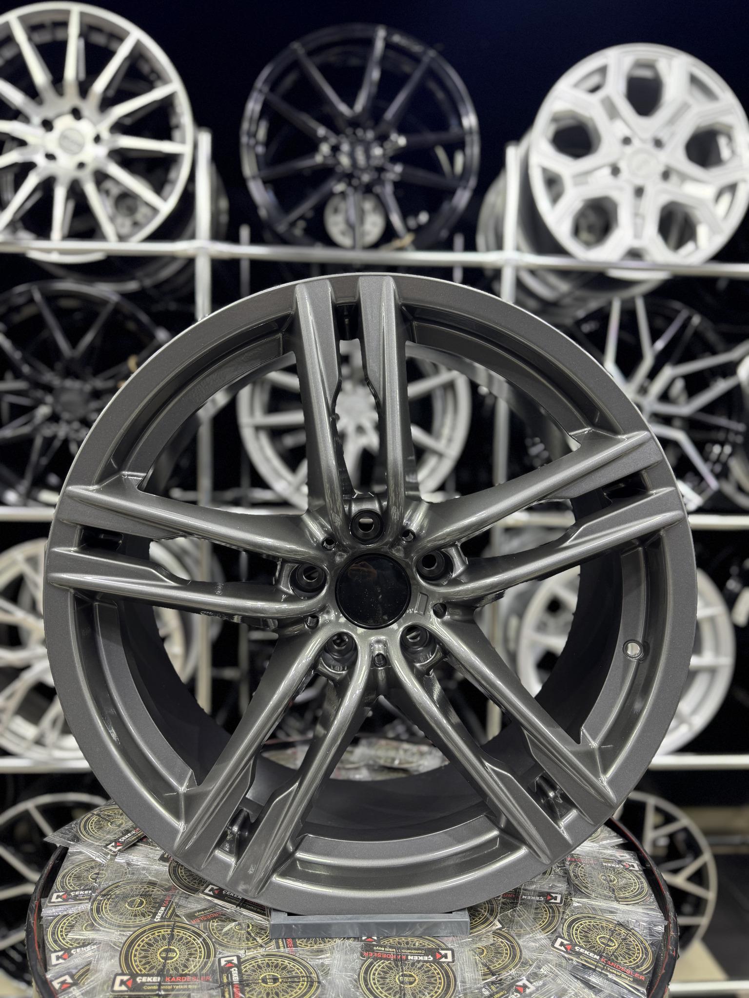 20'' 5x120 BMW 6.40 DIŞA DÖNÜK GUNMETAL JANT MODELİ F10 UYUMLU