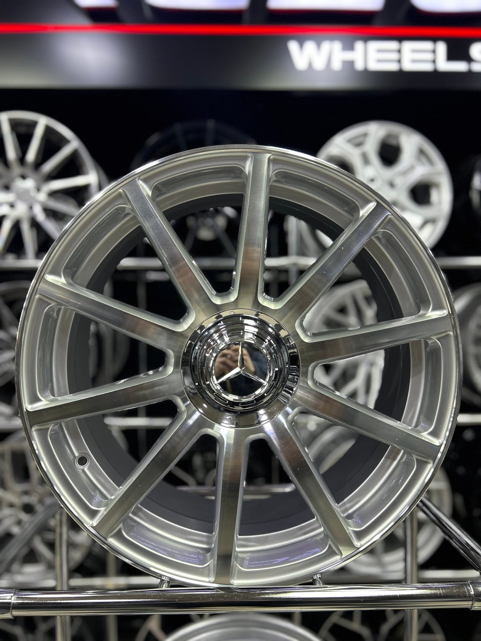 19 5x112 MERCEDES S63 SİLVER DİAMOND JANT MODELİ