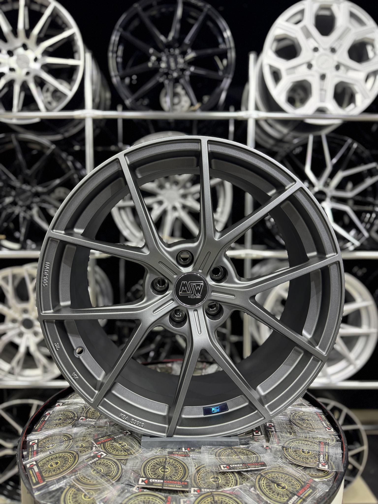 19 5x112 OZ MSW-P1 GUNMETAL JANT MODELİ