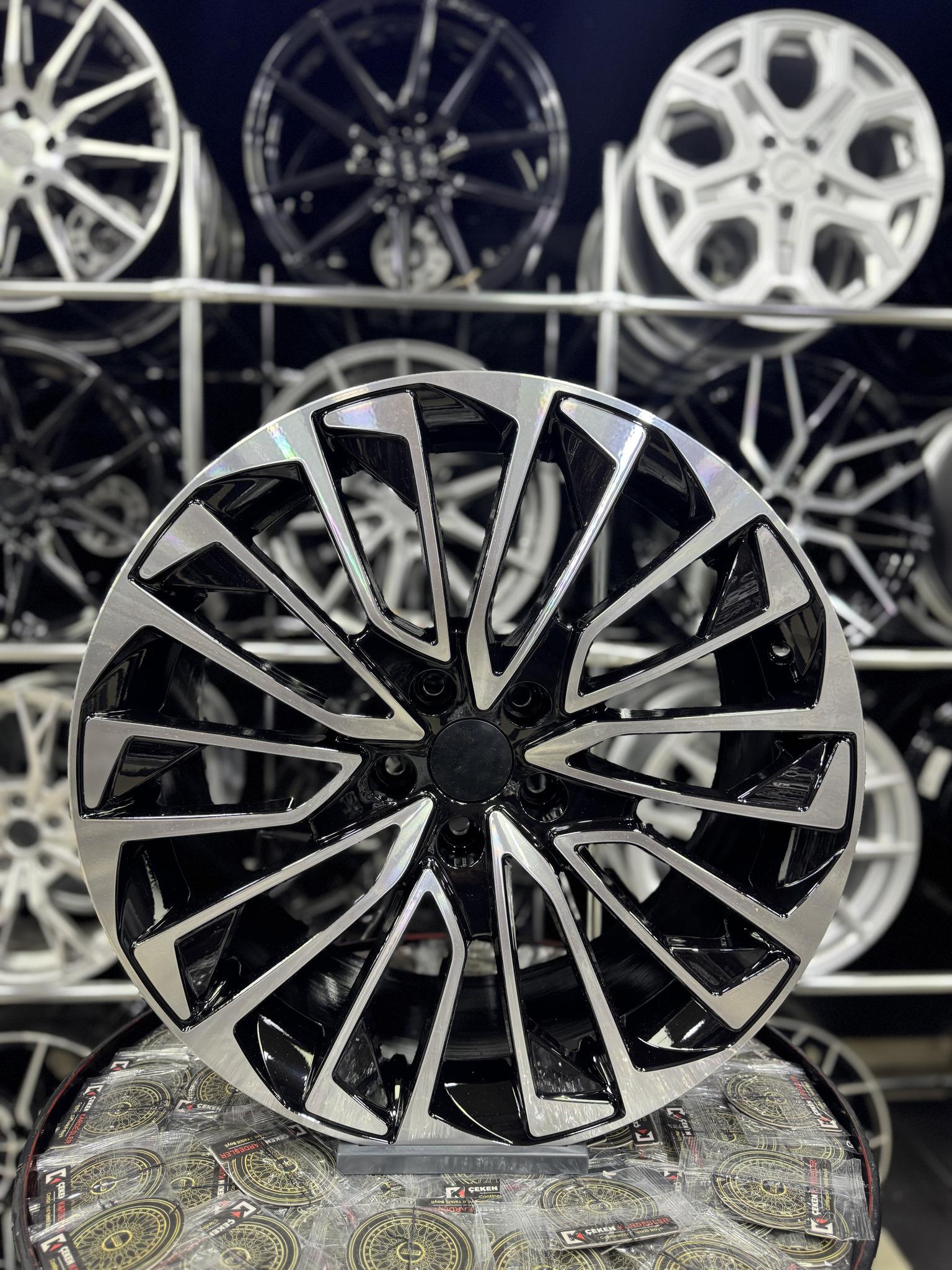19 5x112 AUDİ A6 BLACK DİAMOND JANT MODELİ
