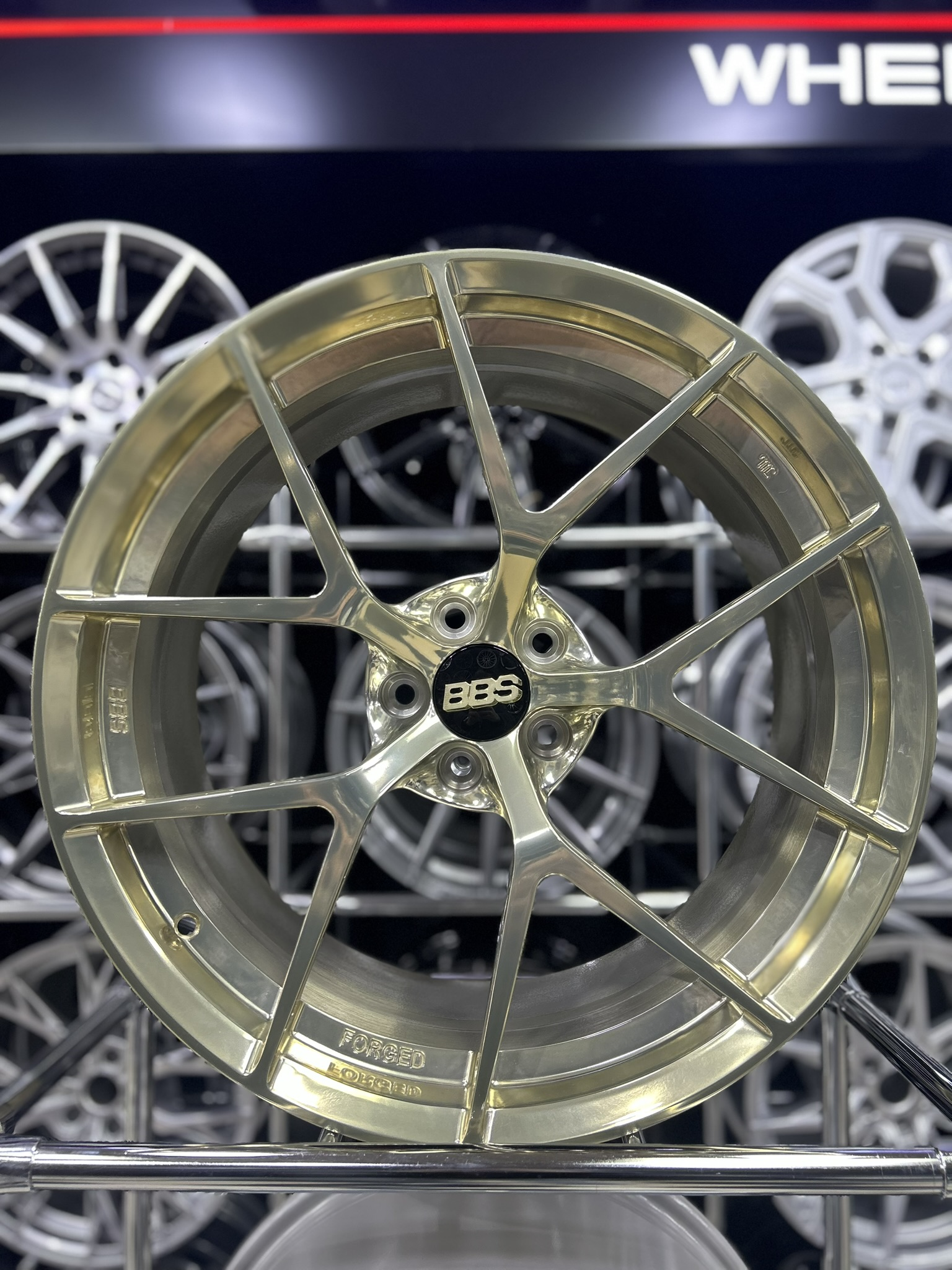  20 5x112 BBS Fİ R HAVA KANALLI FROZEN BRONZE JANT MODELİ