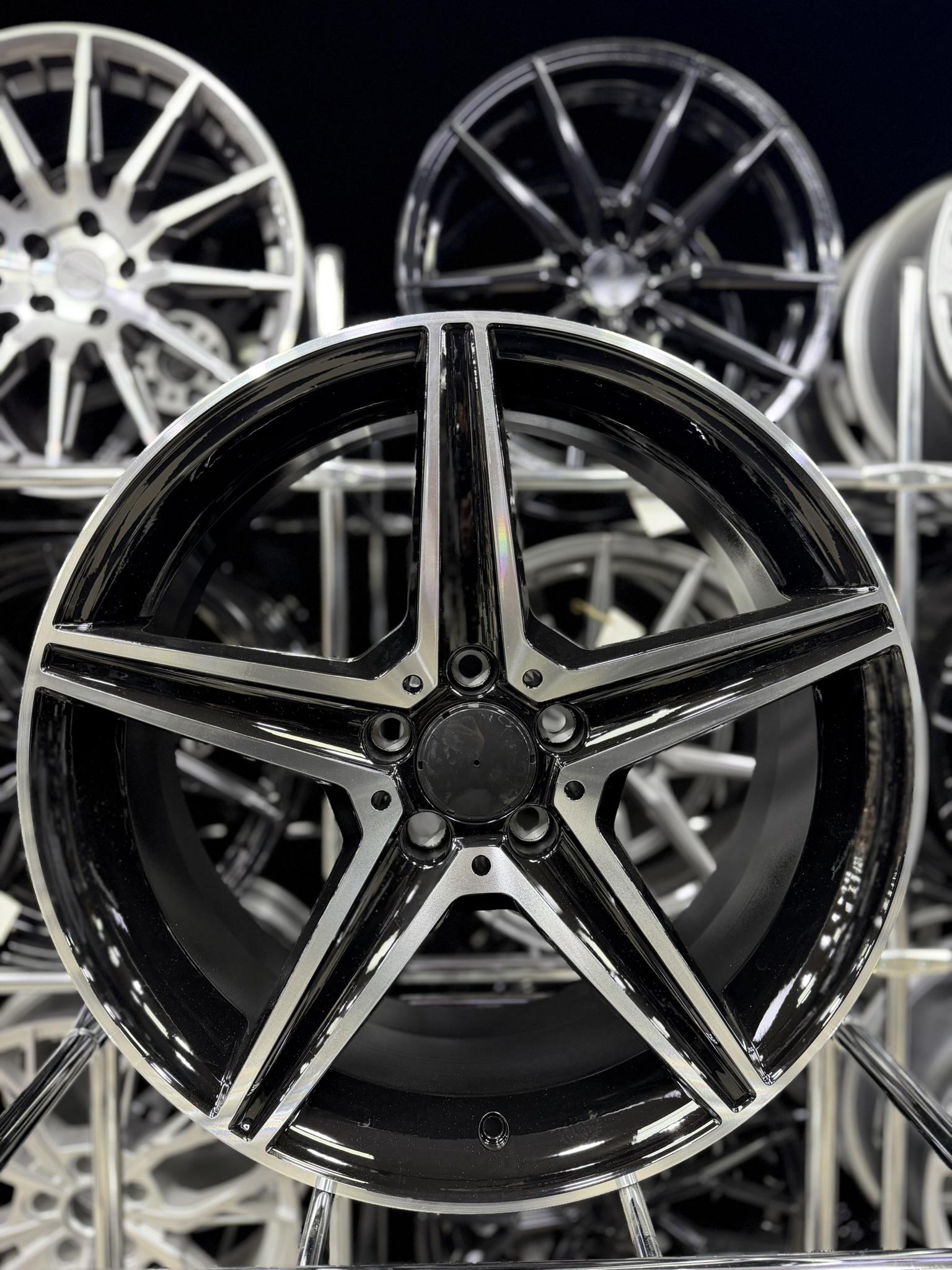 19 5x112 MERCEDES AMG BLACK DİAMOND JANT MODELİ