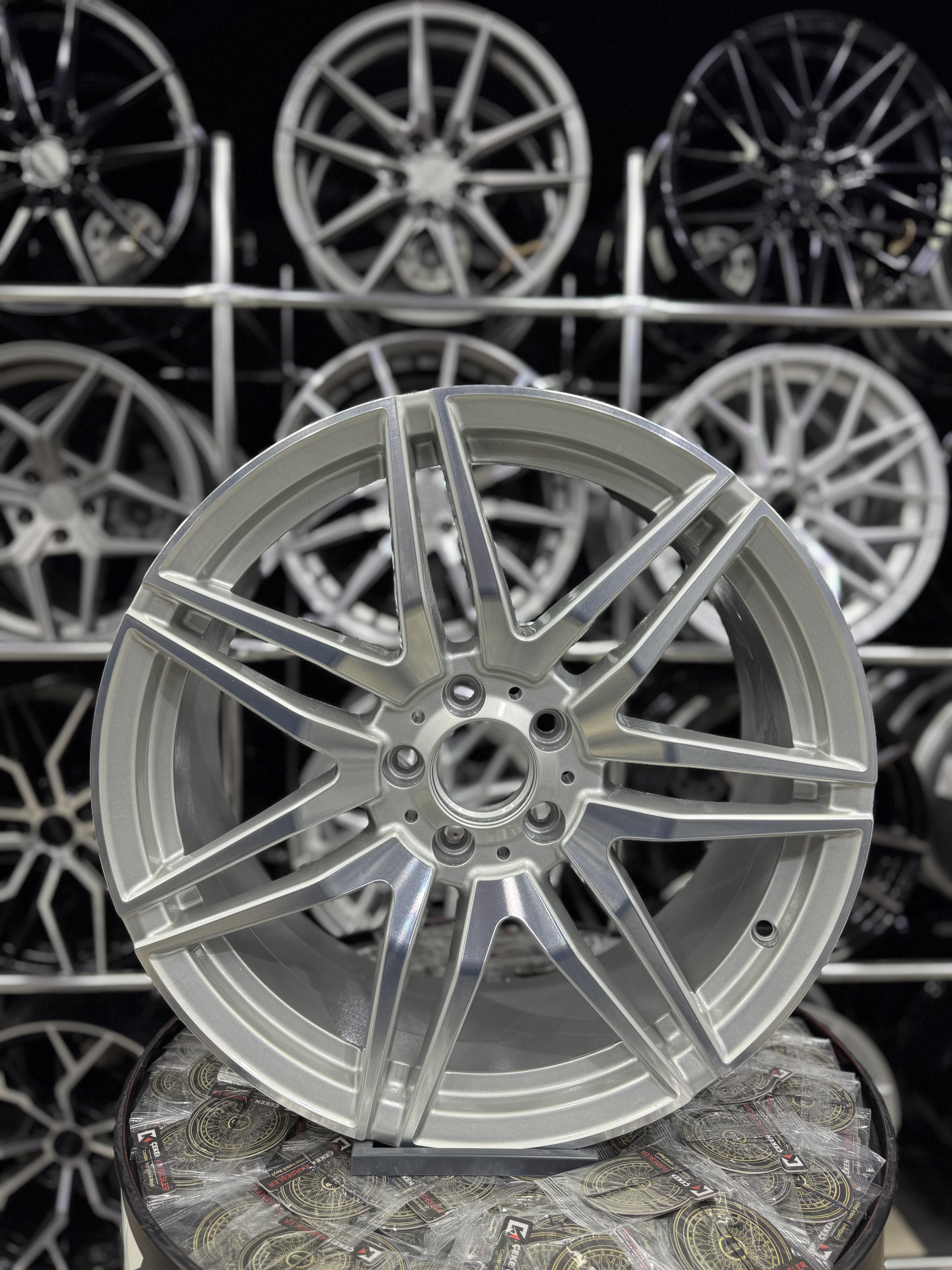 19'' 5x112 MERCEDES E KASA W207 SİLVER JANT MODELİ