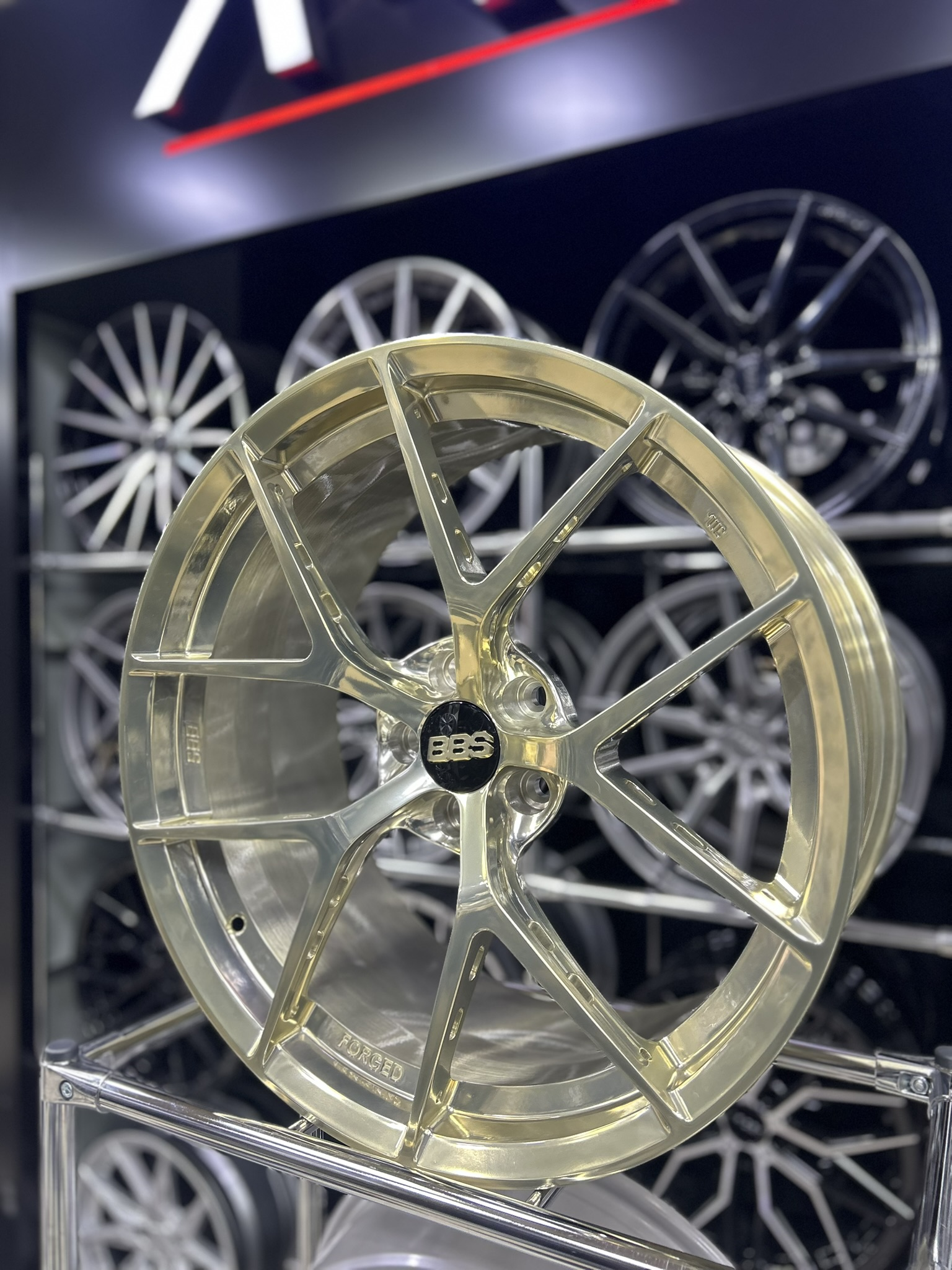  20'' 5x112 BBS Fİ R HAVA KANALLI FROZEN BRONZE JANT MODELİ