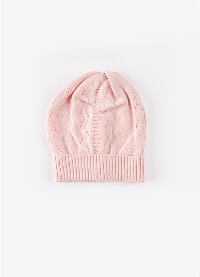 Arya Patiksiz Triko Tulum Pembe