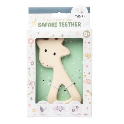 BIBS Tikiri Doğal Kauçuk Diş Kaşıyıcı - Giraffe