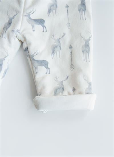 Deer Çift Taraflı 2li Takım Gri